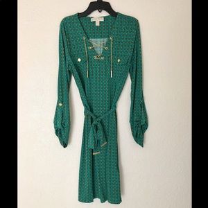 NWOT Michael Kors chain neck dress